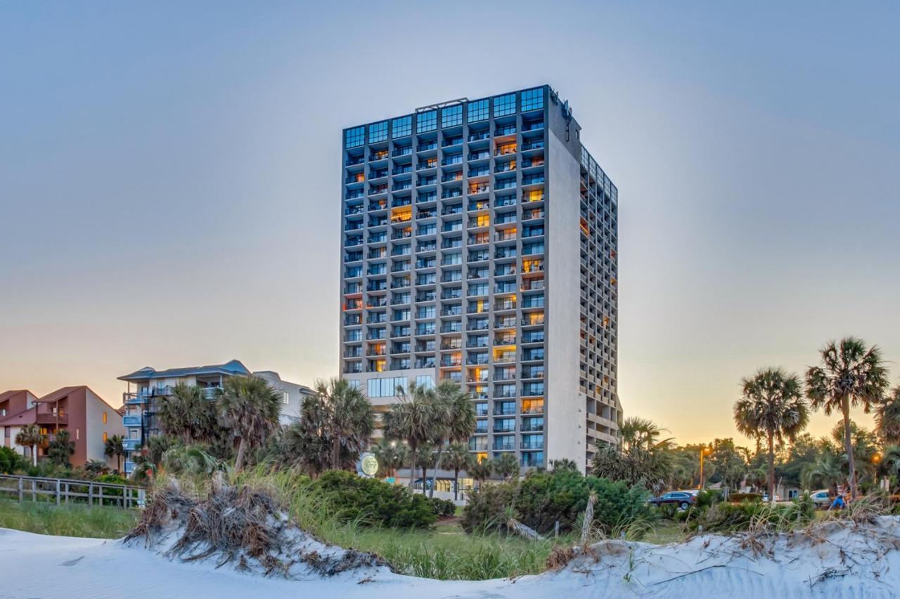 Lively Views From The Balcony At Ocean Forest Plaza Myrtle Beach Bagian luar foto