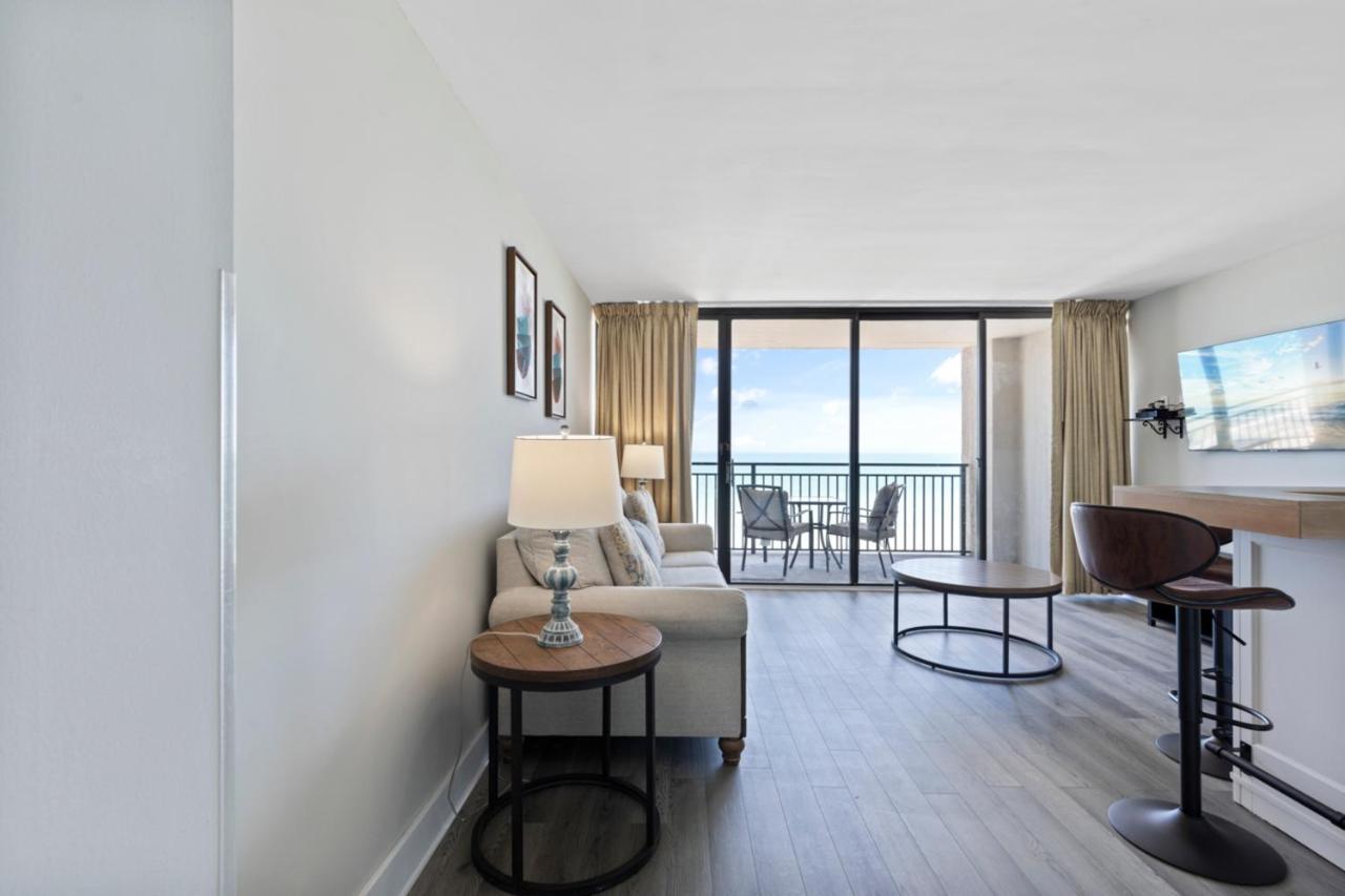 Lively Views From The Balcony At Ocean Forest Plaza Myrtle Beach Bagian luar foto