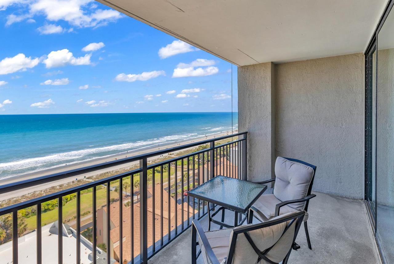 Lively Views From The Balcony At Ocean Forest Plaza Myrtle Beach Bagian luar foto